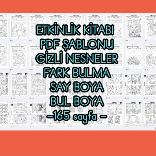 Serbest Etkinlik Kitapçığı-PDF Şablon