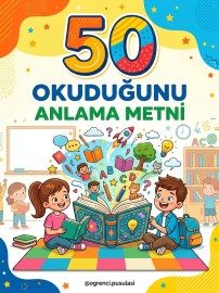 1-2-3-4.SINIF 50 OKUDUĞUNU ANLAMA METNİ VE SORULARI