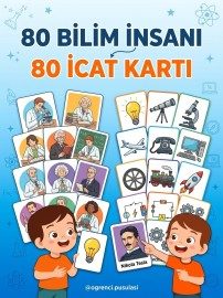 80 BİLİM İNSANI 80 İCAT AÇIKLAMASI KARTLARI