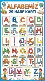 ALFABEMİZ KARTLARI (29 KART)